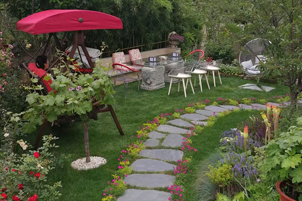 分享合肥别墅花园设计和庭院花园设计的特点