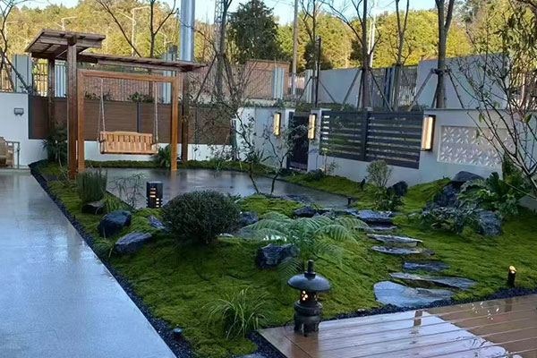 合肥别墅庭院设计中，地面铺装材料怎么选？